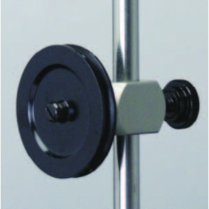 Pulley with  clamp